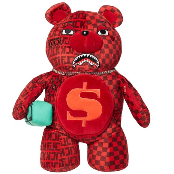 Sprayground Vendi Vidi Vici collection Teddy Backpack. - Picture 8 of 9